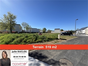 terrain a batir à la vente -   44470  THOUARE SUR LOIRE, surface 500 m2 vente terrain a batir - UBI471422408